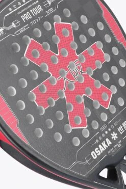 Osaka Pro Tour Power Snap 2023 Padel Racket (Maroon/Grey) -Tennis Equipment Store 13192 PROTOURRACKET PowerSnap Maroon Grey 4