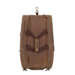 Osaka Pro Tour Padel Bag (Leather) -Tennis Equipment Store 13292 ProLeatherPadelBagMedium Brown 2