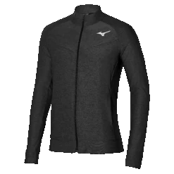 Mizuno Training Jacket (Black Melange)