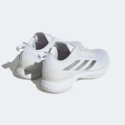 Adidas Avacourt Shoes (Cloud White/Silver Metallic/Cloud White) -Tennis Equipment Store AdidasAvacourt5