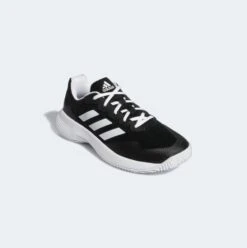 Adidas Gamecourt 2 Padel Shoes (Womens, Black/White) -Tennis Equipment Store AdidasGameCourtWomen2
