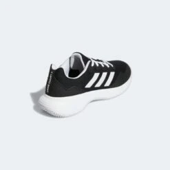 Adidas Gamecourt 2 Padel Shoes (Womens, Black/White) -Tennis Equipment Store AdidasGameCourtWomen3