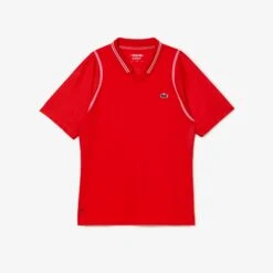 Lacoste Polo (Corrida/White)