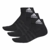 Adidas 3-Stripes Ancle Socks 3-pack (Black) -Tennis Equipment Store DZ9379 SC eCom 1