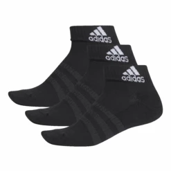 Adidas 3-Stripes Ancle Socks 3-pack (Black)
