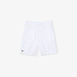 Lacoste Shorts (Blanc/Navy)
