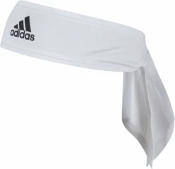 Adidas Aeroready Tieband (White) -Tennis Equipment Store HD9128 F Torso B2CCat