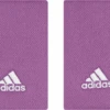 Adidas Wristbands Large (Semi Pulse Lilac/White) -Tennis Equipment Store HM3803 F Flat B2CCat