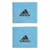 Adidas Wristbands Small (Bright Cyan/Black) -Tennis Equipment Store HM6712 FC eCom 1