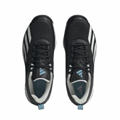 Adidas Courtflash Speed Shoes (Black) 11 Adidas Courtflash Speed Shoes (Black) -Tennis Equipment Store HQ8482 3 FOOTWEAR Photography TopPortraitView transparent