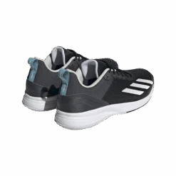 Adidas Courtflash Speed Shoes (Black) 13 Adidas Courtflash Speed Shoes (Black) -Tennis Equipment Store HQ8482 7 FOOTWEAR Photography BackLateralTopView transparent