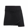 Adidas Club Skirt (Black) -Tennis Equipment Store HS1454 1 APPAREL Photography FrontView transparent