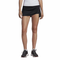 Adidas Club Skirt (Black) -Tennis Equipment Store HS1454 3 APPAREL OnModel StandardView transparent