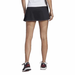 Adidas Club Skirt (Black) -Tennis Equipment Store HS1454 4 APPAREL OnModel BackView transparent