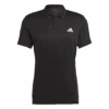 Adidas Freelift Polo Men (Black) -Tennis Equipment Store HS3316 1 APPAREL Photography FrontView transparent 1
