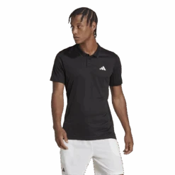 Adidas Freelift Polo Men (Black) -Tennis Equipment Store HS3316 3 APPAREL OnModel StandardView transparent 1