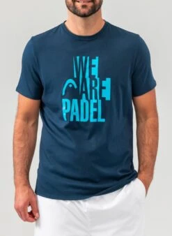 Head T-shirt (Blue) -Tennis Equipment Store Headt shirt bla2
