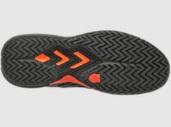 K-Swiss Ultrashot 3 Padel Shoes (Asphalt/Jet Black/Spicy Orange) -Tennis Equipment Store KswissUltrashot34