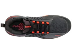 K-Swiss Ultrashot 3 Padel Shoes (Asphalt/Jet Black/Spicy Orange) -Tennis Equipment Store KswissUltrashot35