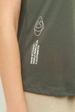 Cuera Oncourt WPC Tank Top (Army) -Tennis Equipment Store OncourtWPCTankArmy4