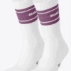 Osaka Socks 2-pack (White/Purple) -Tennis Equipment Store OsakaLilla