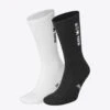 Osaka Socks 2-pack (White+Black) -Tennis Equipment Store Osakastromper hvidogsort