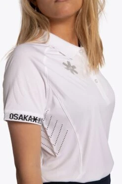 Osaka Women's Polo Jersey (White) -Tennis Equipment Store Osakawomenspolojersey hvid4