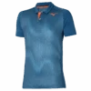 Mizuno Shadow Polo (Blue Ashes) -Tennis Equipment Store S62GAA00417 FNT