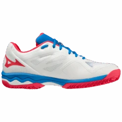 Mizuno Wave Exceed Light Mens Padel Shoes (White) 11 Mizuno Wave Exceed Light Mens Padel Shoes (White) -Tennis Equipment Store SH 61GB222225 03