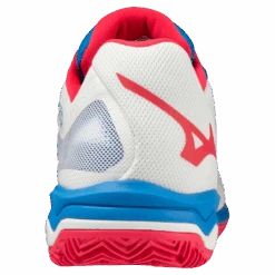 Mizuno Wave Exceed Light Mens Padel Shoes (White) 9 Mizuno Wave Exceed Light Mens Padel Shoes (White) -Tennis Equipment Store SH 61GB222225 05