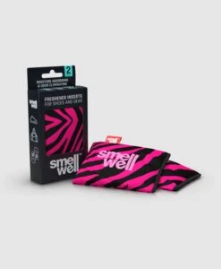 SmellWell Freshener Insert (Pink Zebra) -Tennis Equipment Store SmellWell ZebraPink1