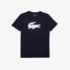 Lacoste T-shirt (Navy Blue/White) -Tennis Equipment Store TH2042 525 24