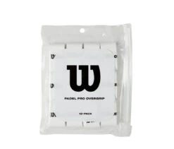 Wilson Pro Overgrip Padel (White, 12-pack)