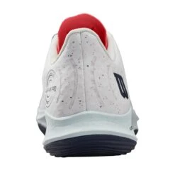 Wilson Hurakn Pro Padel Shoes (White Cooling Spray/Navy Blazer) -Tennis Equipment Store WRS330460 4 Hurakn Pro Mens White CoolingSpray NavyBlazer.png.cq5dam.web .1200.1200