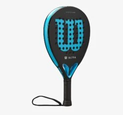 Wilson Ultra Team V2 Padel Racket (Black/Bright Blue) -Tennis Equipment Store WilsonUltraTeamV22