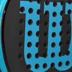 Wilson Ultra Team V2 Padel Racket (Black/Bright Blue) -Tennis Equipment Store WilsonUltraTeamV25