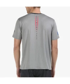 Bullpadel Redullu T-shirt -Tennis Equipment Store camiseta bullpadel redullu gris medio vigore 3