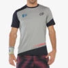 Bullpadel Ricione T-shirt (Grey) -Tennis Equipment Store camiseta bullpadel ricione gris medio vigore