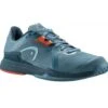 Head Sprint Team 3.5 Padel Shoes (Bluestone/Orange)