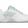 K-Swiss Womens Aero Court Padel Shoes (White/Light Blue)