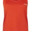 Nox Women's Top (Red With White Logo) -Tennis Equipment Store nox dametop r d med hvidt logo