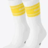 Osaka Socks 2-pack (White/Yellow) -Tennis Equipment Store osakagul