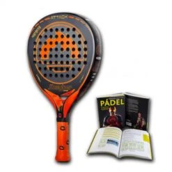 J'Hayber Attack-R Roja Padel Racket -Tennis Equipment Store promo attack y libro 2