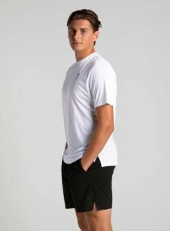 RS Padel Men's Performance Tee (White)