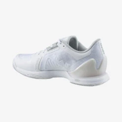 Head Sprint Pro 3.5 Clay Women Padel Shoes (White/Iridescent) -Tennis Equipment Store sprint pro 3 5 clay women whir 2