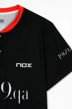 Nox Agustin Tapia Official Padel T-Shirt 2022/23 (Black) -Tennis Equipment Store tapissort2