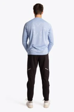 Osaka Men Training Tee Long Sleeve (Sky Blue) -Tennis Equipment Store training tee long sleeve sky blue men full back 2000x2000.progressive 09b365f7 b99d 44d6 8518 13d6589fec13