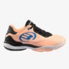 Bullpadel Flowhybrid Fly 22v Padel Shoes (Neon Salmon) -Tennis Equipment Store zapatilla bullpadel flow hybrid fly 22v salmon fluor